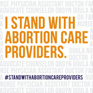 Stand with abortion providers