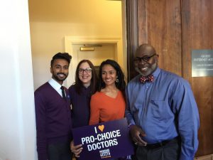 Doctors at the Supreme Court Rally