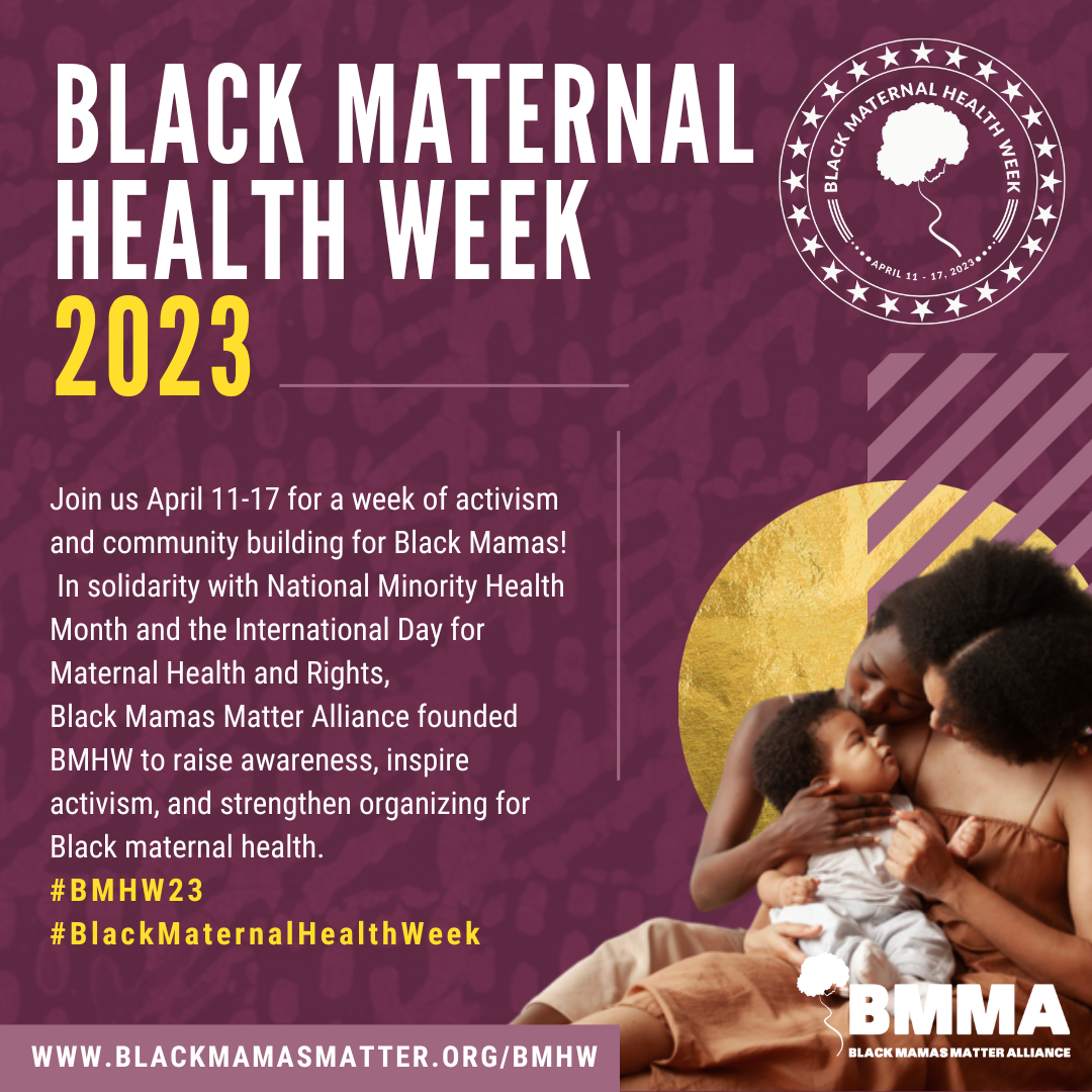 Black Maternal Health Week Promo