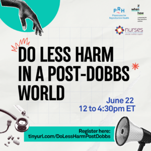 Do Less Harm Post Dobbs World Event Featured Image