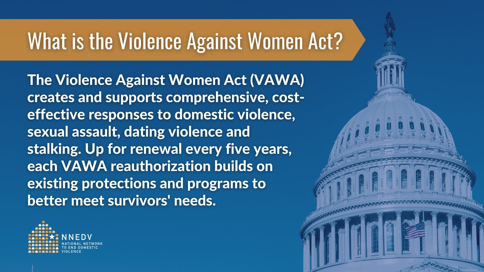 Protections Strengthen with the Passage of VAWA