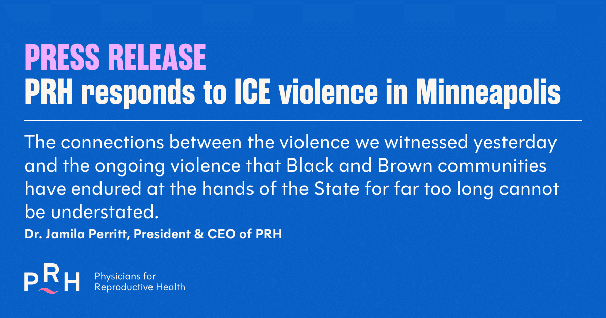 PRH responds to ICE violence in Minneapolis